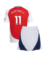 Arsenal Gabriel Martinelli #11 Hjemmedraktsett Barn 2024-25 Korte ermer (+ bukser)